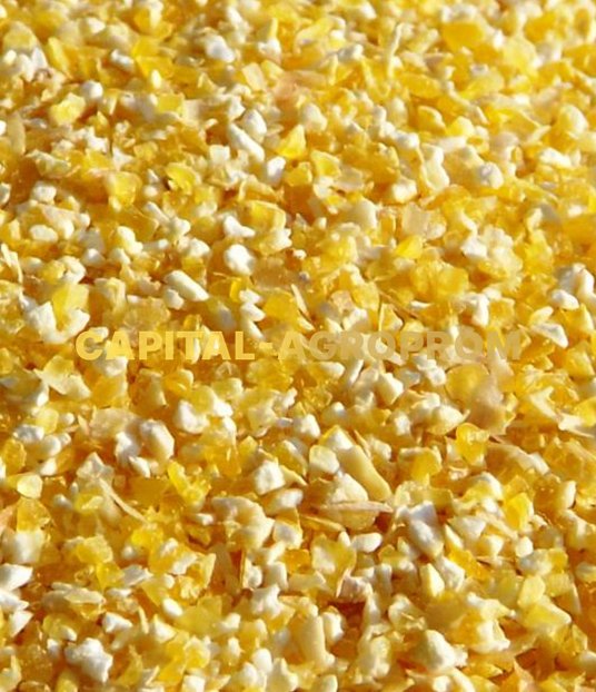 Фото: Crushed corn